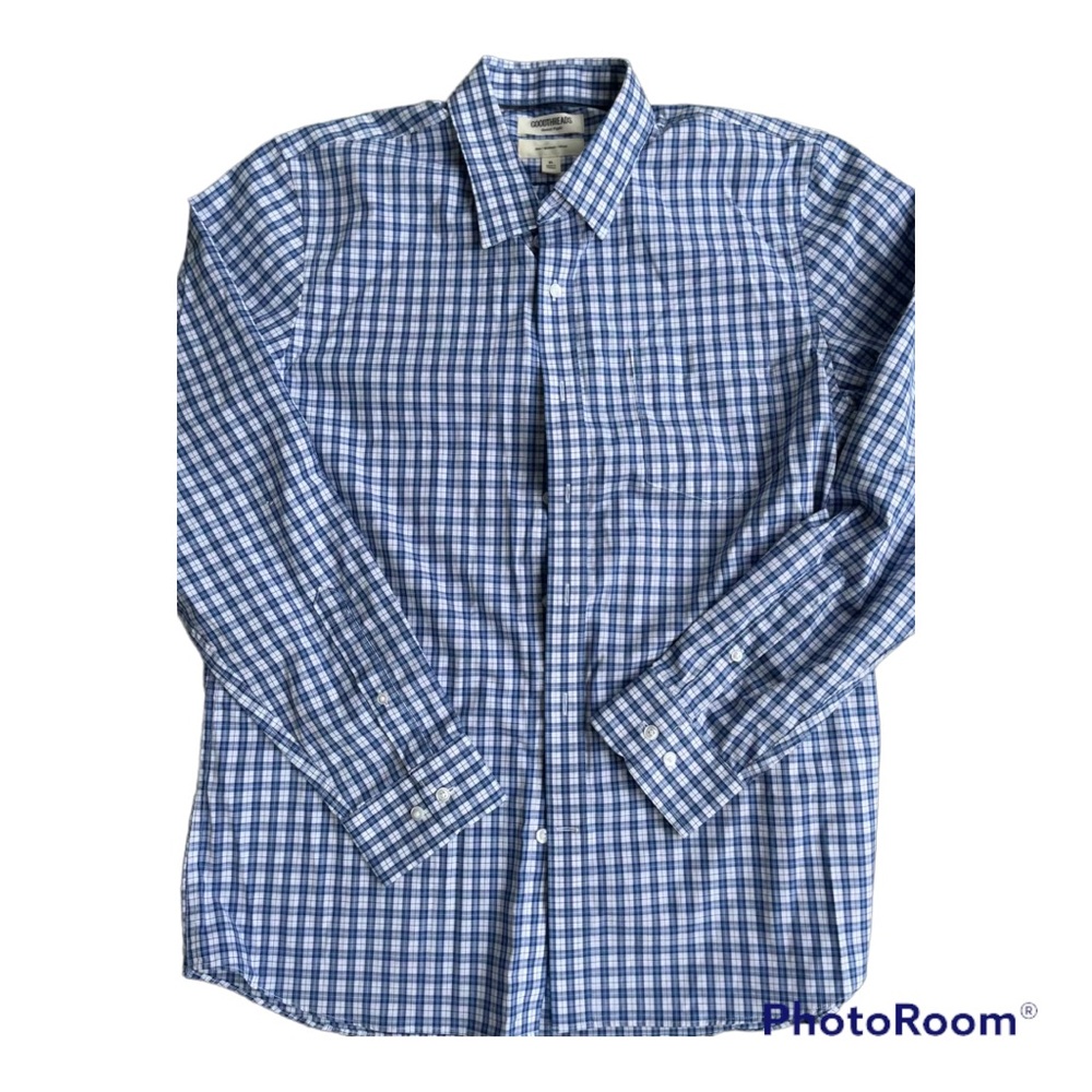 XL Slim fit button down shirt by Good Threads
